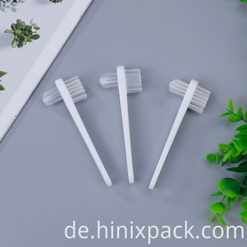 Dental Lab Plastik OEM Bunte Doppelkopf Hartes Nylon Borstenborsture Pinsel